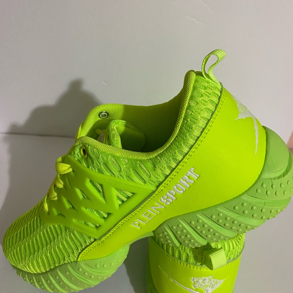 PHILIPP PLEIN SNEAKERS RUNNER “ THUNDERSTORM “ yellow